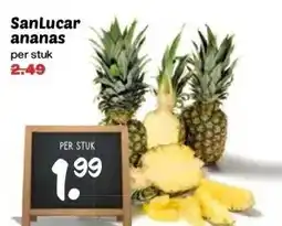 CoopCompact SanLucar ananas aanbieding