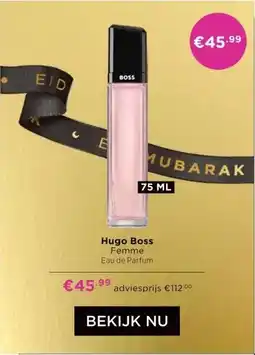 ICI Paris XL Hugo Boss Femme Eau de Parfum aanbieding