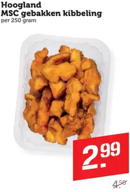 Coop Hoogland MSC gebakken kibbeling aanbieding