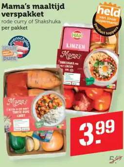 Coop Mama's maaltijd verspakket aanbieding
