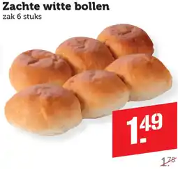 Coop Zachte witte bollen aanbieding