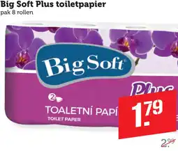 Coop Big Soft Plus toiletpapier aanbieding