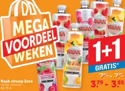 Coop Raak siroop Zero aanbieding