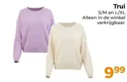 Trekpleister Trui aanbieding