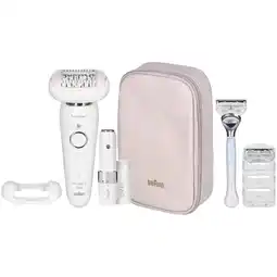 Conrad Braun Silk-épil Flex SES 9003 3D Epilator Wit aanbieding