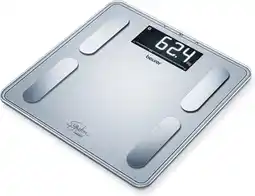 Conrad Beurer BF 405 76006 Personenweegschaal Digitaal Weegbereik (max.)=200 kg Wit Met Bluetooth aanbieding