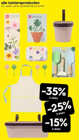 HEMA Alle tuiniersproducten aanbieding