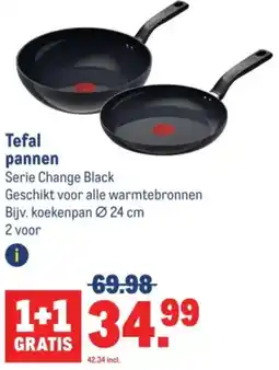 Makro Tefal pannen aanbieding