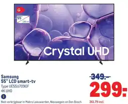 Makro Samsung 55" LCD smart-tv aanbieding