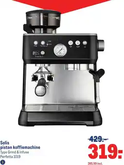 Makro Solis piston koffiemachine aanbieding