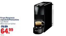 Makro Krups Nespresso capsule koffiemachine aanbieding