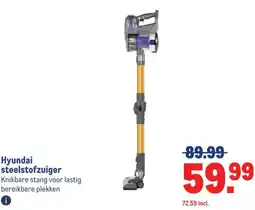 Makro Hyundai steelstofzuiger aanbieding