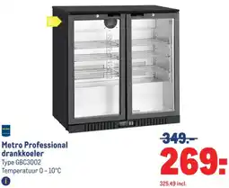 Makro Metro Professional drankkoeler aanbieding