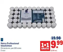 Makro Metro Professional theelichten aanbieding