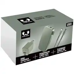 MediaMarkt Fresh 'n Rebel 8bnd-wc-cb-pb-dg - Bundel Draagbare Powerbank Groen aanbieding