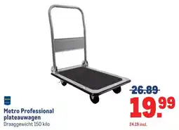 Makro Metro professional plateauwagen aanbieding