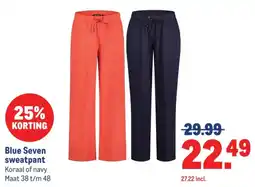Makro Blue seven sweatpant aanbieding