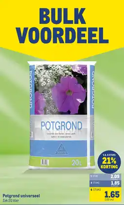 Makro Potgrond universeel aanbieding