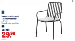 Makro Metro professional soto terrasstoel aanbieding