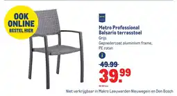 Makro Metro professional balsario terrasstoel aanbieding