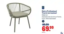 Makro Metro professional tivario terrasstoel aanbieding