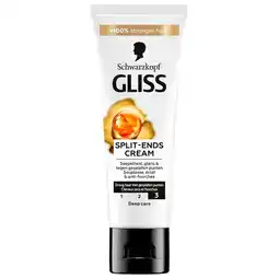 Trekpleister Gliss Split-Ends Cream aanbieding