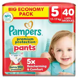 Kruidvat Pampers Premium Protection Pants Maat 5 Luierbroekjes aanbieding