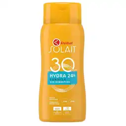 Kruidvat Kruidvat Solait SPF30 Sunmilk aanbieding
