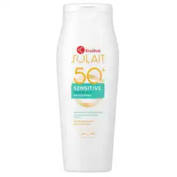 Kruidvat Kruidvat Solait Sensitive SPF50+ Sunmilk aanbieding
