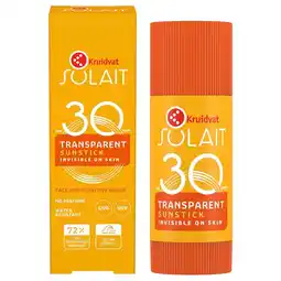 Kruidvat Kruidvat Solait SPF30 Transparant Sunstick aanbieding