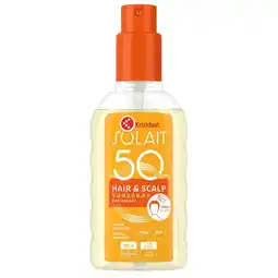 Kruidvat Kruidvat Solait Hair & Scalp SPF50 Sunspray aanbieding