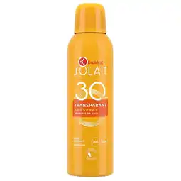 Kruidvat Kruidvat Solait Transparant SPF30 Refreshing Sunspray aanbieding