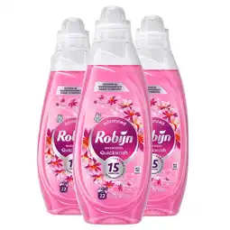 Kruidvat Robijn Advanced Quickwash Sunset Bloom Vloeibaar Wasmiddel aanbieding