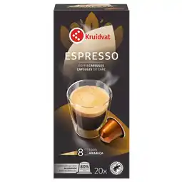 Kruidvat Kruidvat Espresso Koffiecapsules aanbieding