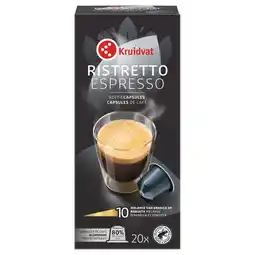Kruidvat Kruidvat Ristretto Koffiecapsules aanbieding