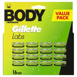 Kruidvat GilletteLabs Body + Intimate Navulmesjes aanbieding