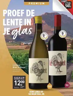 Gall & Gall Le Chant Blanc of Rouge aanbieding