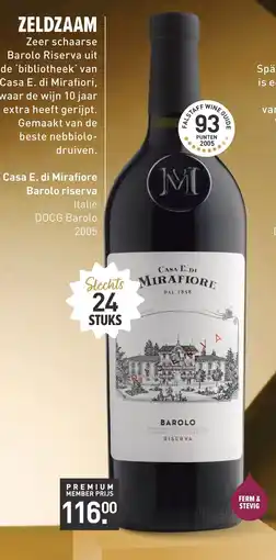 Gall & Gall Casa E. di Mirafiore Barolo riserva aanbieding