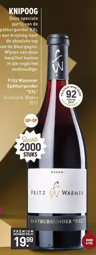 Gall & Gall Fritz Wassmer Spätburgunder aanbieding