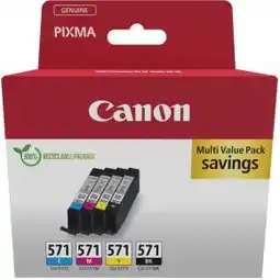 Bol.com Canon CLI-571 - Inktcartridge - Origineel - Standaard capaciteit - Kleur aanbieding