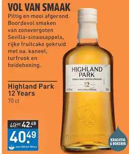 Gall & Gall Highland Park 12 Years aanbieding