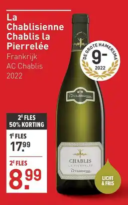 Gall & Gall La Chablisienne Chablis la Pierrelée aanbieding