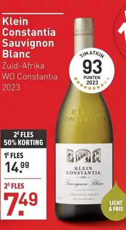 Gall & Gall Klein Constantia Sauvignon Blanc aanbieding