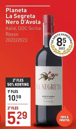 Gall & Gall Planeta La Segreta Nero D'Avola aanbieding