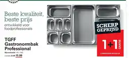 Sligro TGFF Gastronormbak Professional aanbieding