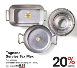 Sligro Tognana Servies Tex Mex aanbieding
