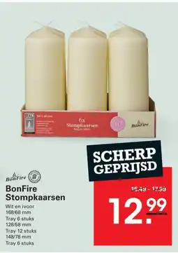Sligro BonFire Stompkaarsen aanbieding
