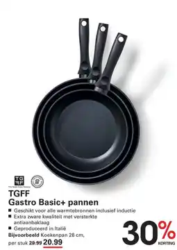 Sligro TGFF Gastro Basic+ pannen aanbieding