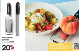 Sligro Microplane aanbieding