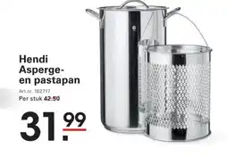 Sligro Hendi Asperge- en pastapan aanbieding
